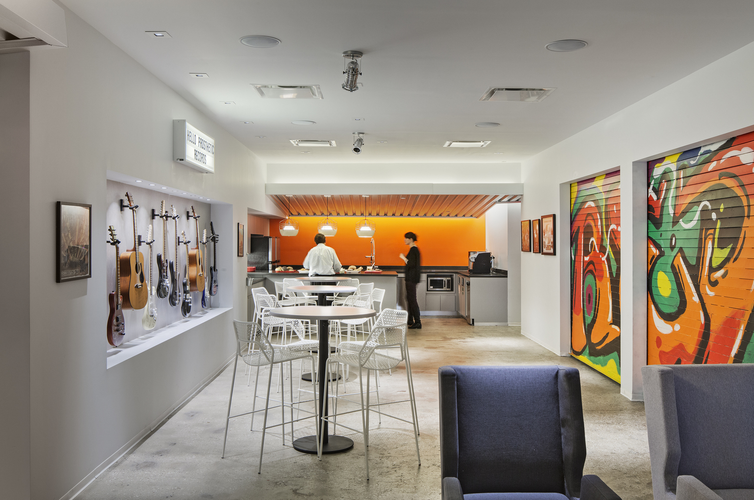 The 20 Coolest New Office Spaces, RED, the Distribution Division of Sony Music