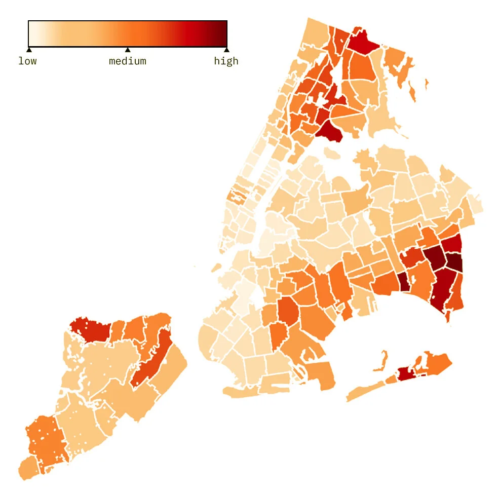 EVICTION Source: ANHD 2017-2020,  Rep: Urban Systems Lab Edit.: Maia MM