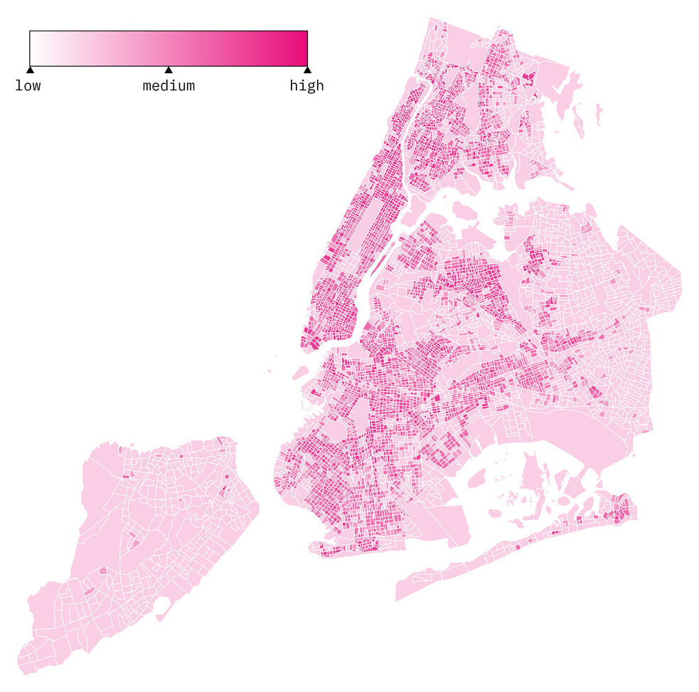 POPULATION DENSITY Source: American Community Survey 2018 Edition: Maia MM