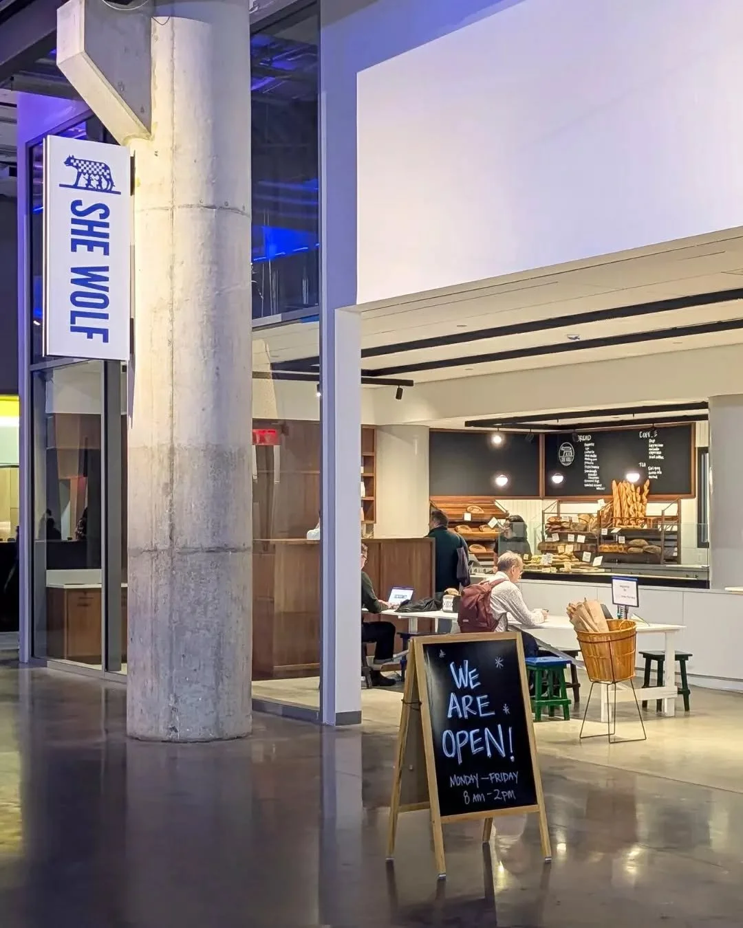 She Wolf Bakery has a New Home!
Spacesmith designed the new bakery and retail space in Building 77 at the Brooklyn Navy Yard&mdash;a welcoming place to gather at a family-style table, browse custom millwork displays, and peek into the dough room thro