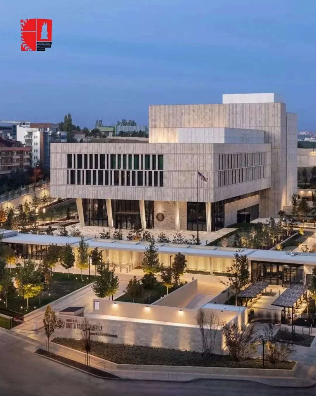 The United States Embassy in Ankara, T&uuml;rkiye has been honored by the Chicago Athenaeum International Architecture Awards as the only winner in the Government Buildings category!

Congratulations to Ennead Architects (@enneadarchitects) and the e