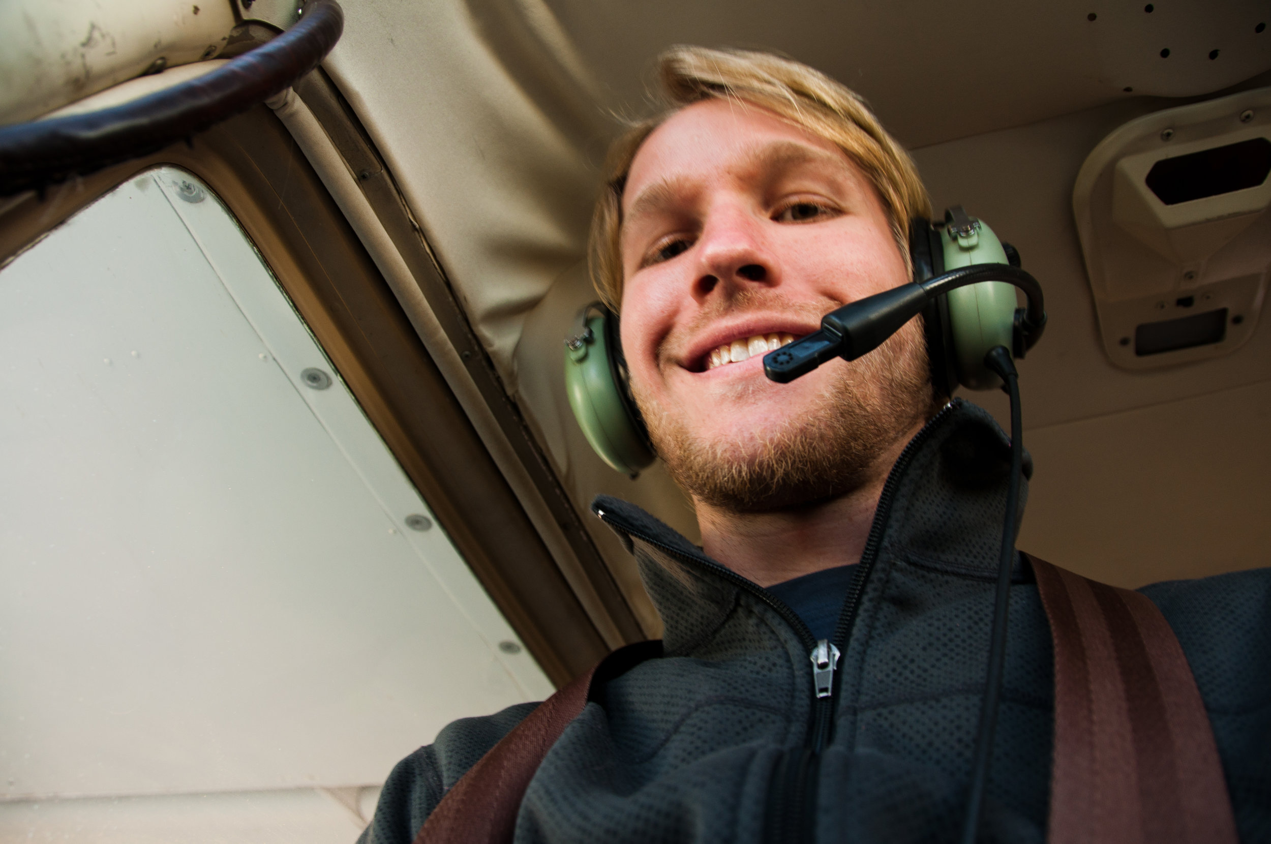  We met people from all walks of life. I got to fly a plane! 