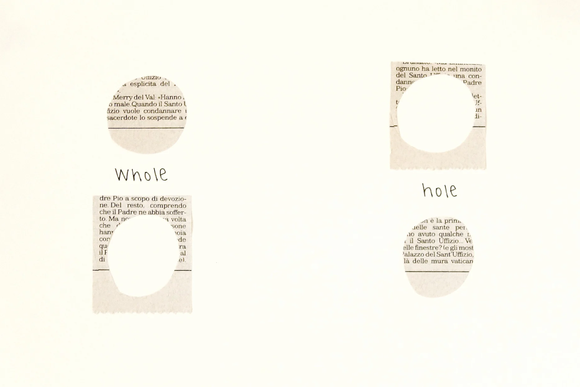 Whole/Hole
