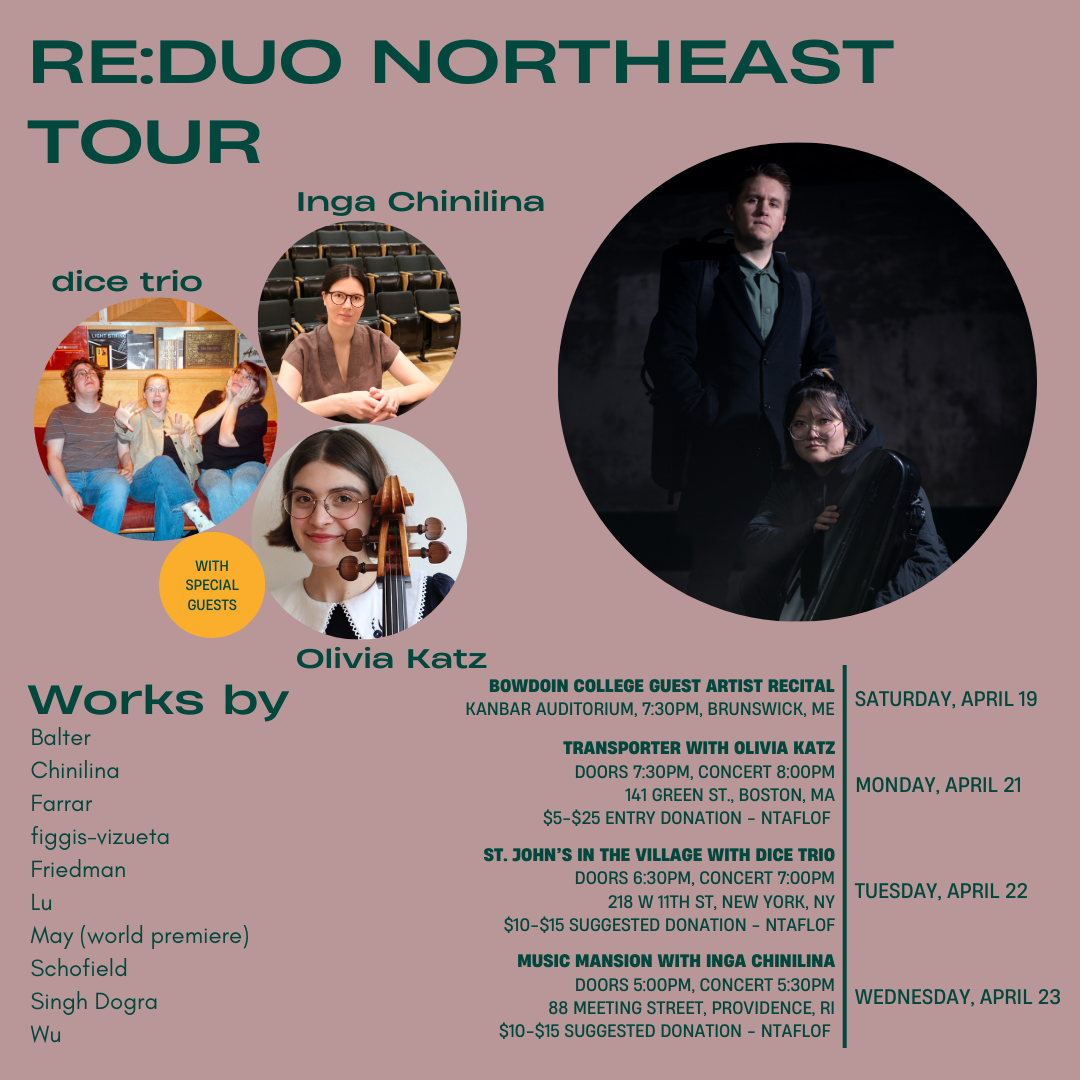 RE:duo Perform Inga Chinilina and James May at Music Mansion