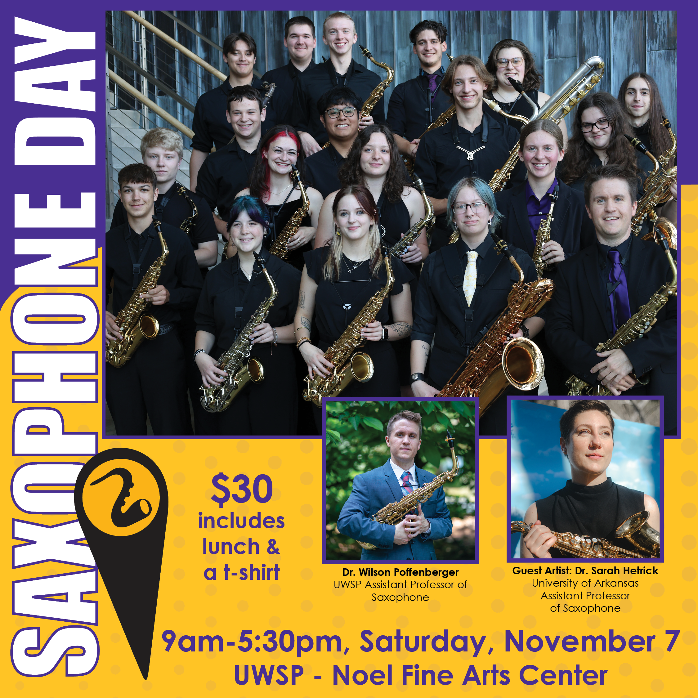 UWSP Saxophone Day 2026