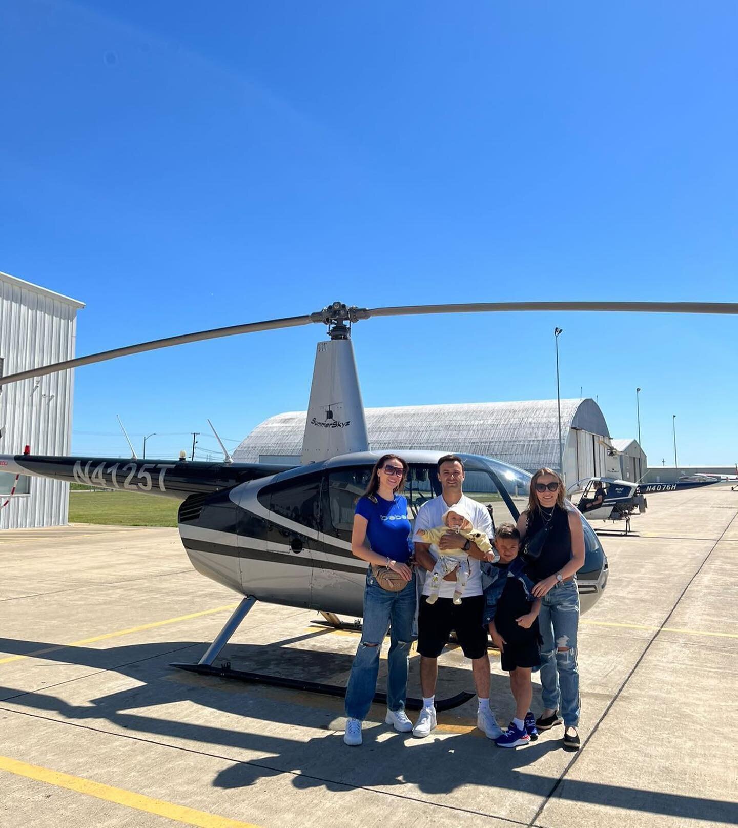 Today&rsquo;s first ride was nothing short of amazing! 
Thank you to @tetiana_pysklyvets and @mariiapysklywets 
For joining us today! 🚁🚁🤩🤩