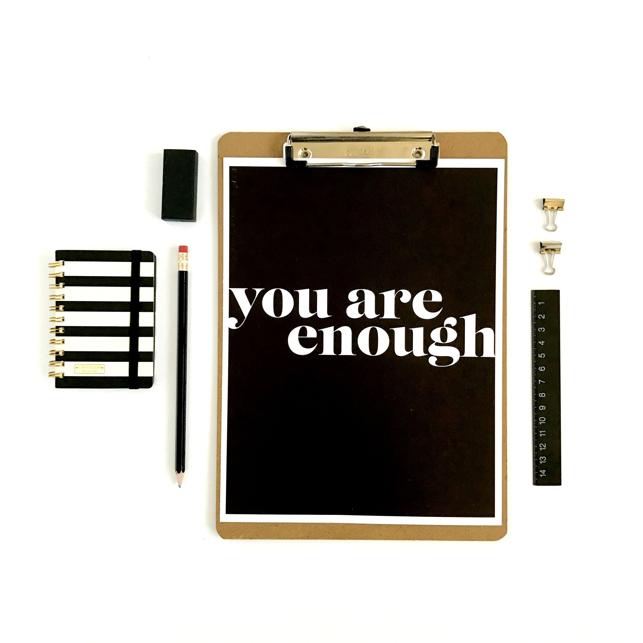 QUOTE PRINT / YOU ARE ENOUGH