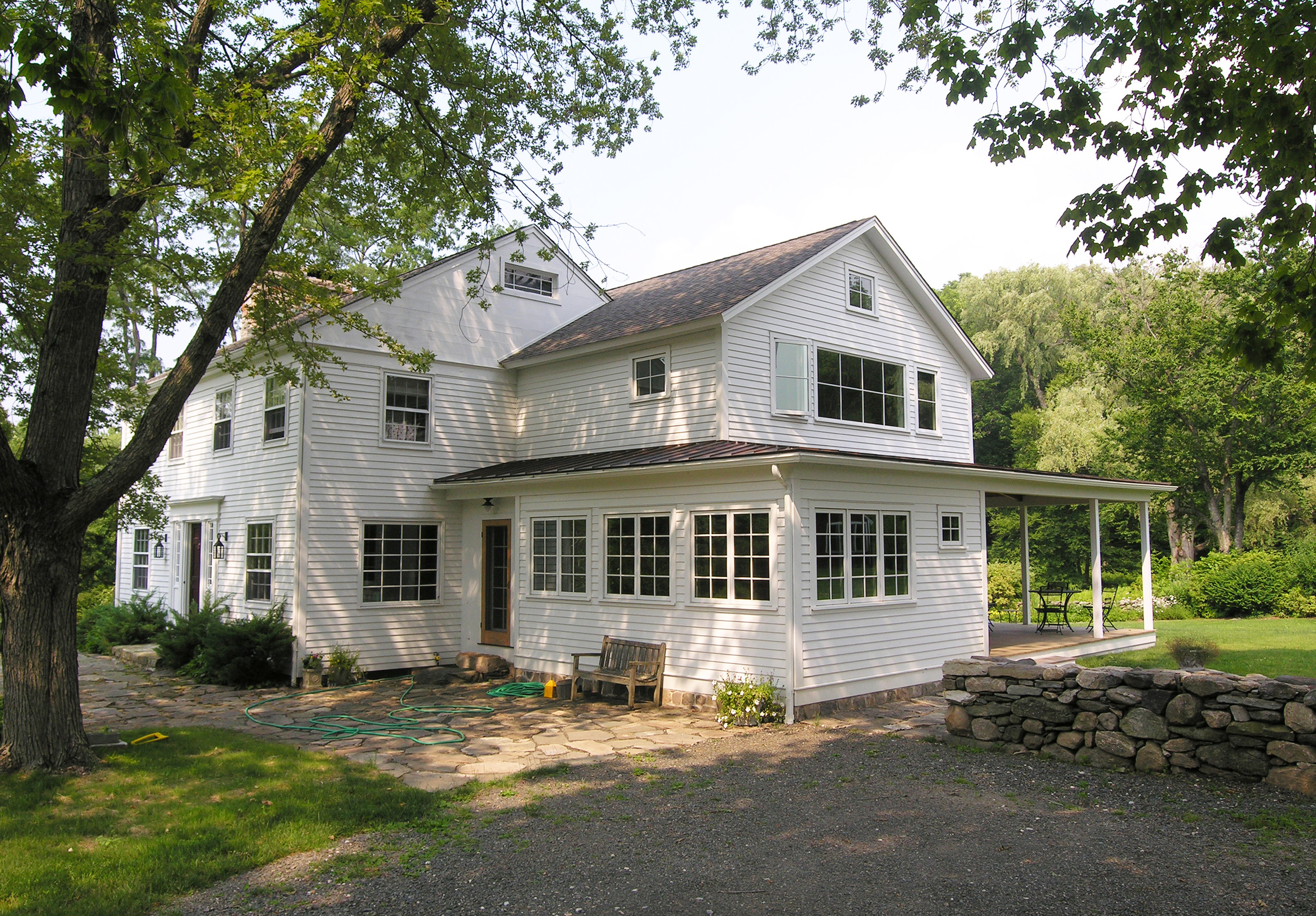 New Milford Residence- South- West Elevation.JPG