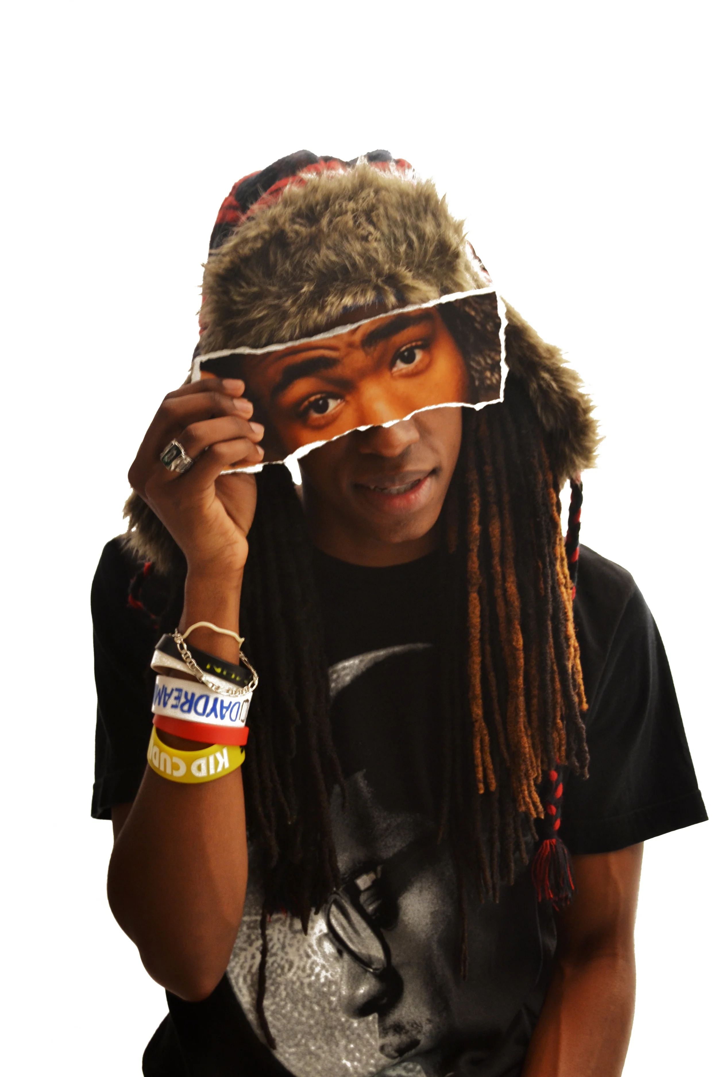 "I chose Donald Glover/Childish Gambino because he's an artist in the truest way. He writes scripts, produces, and writes his own songs. As a musician, he stays true to himself and I can only hope to follow in his footsteps in my own craft." —