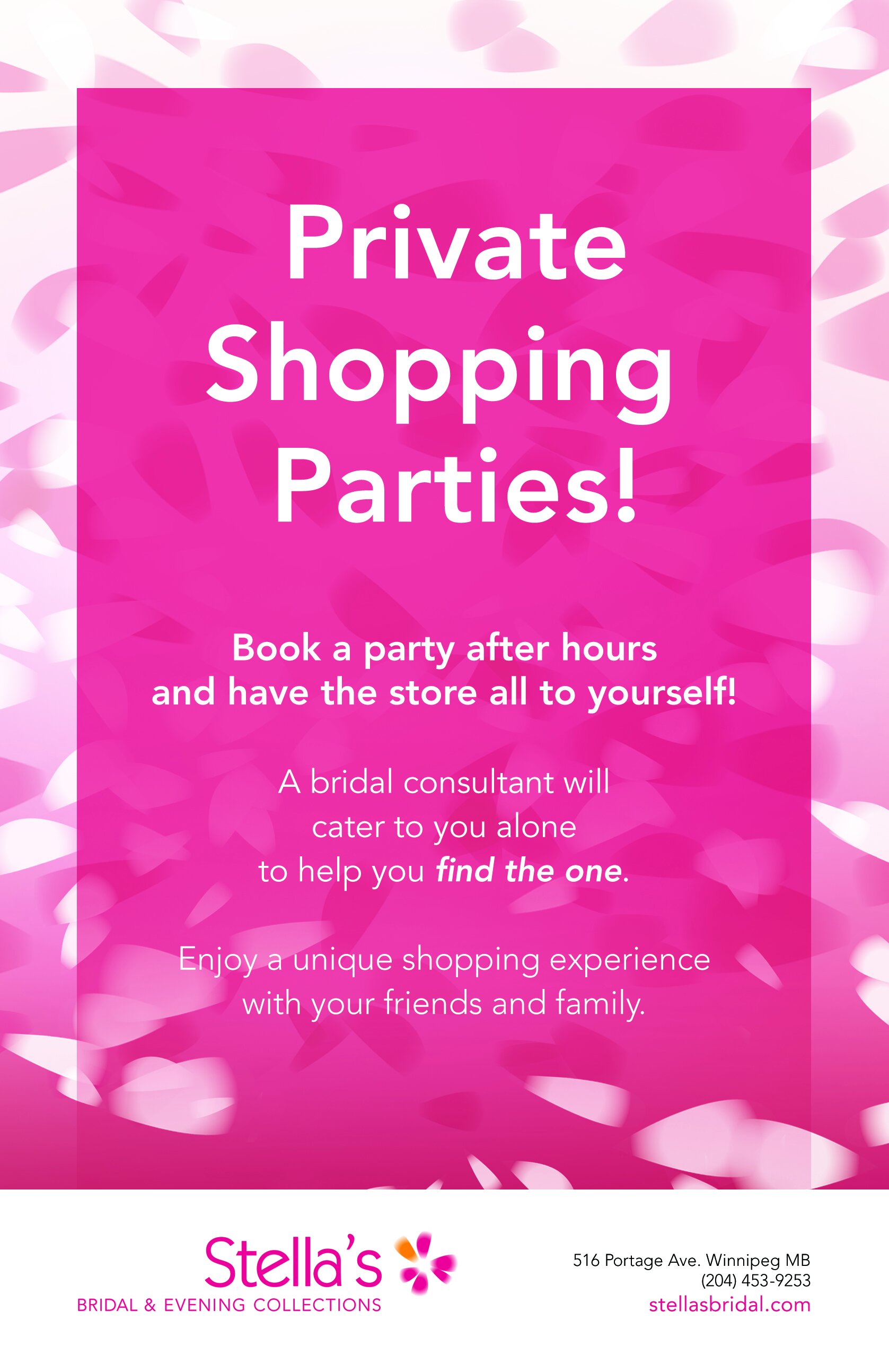 Stella's Bridal & Evening Collections Winnipeg Wedding Dresses