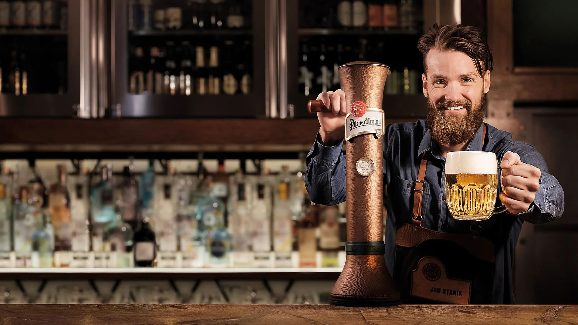 Pilsner Urquell l || International Draft Beer Tap & POSM Design photography by Pilsner Urquell