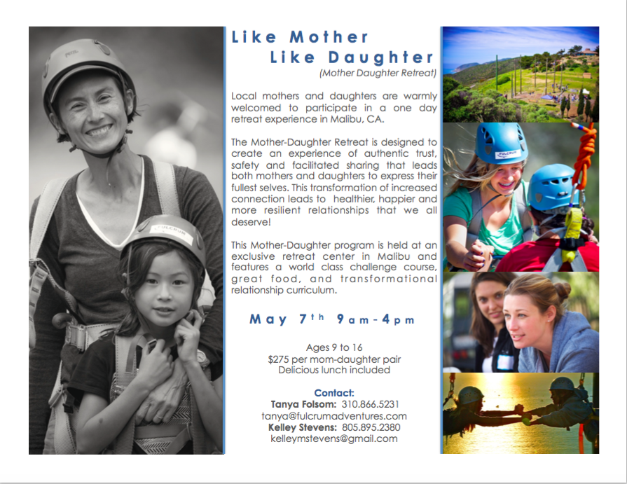 mother and daughter experience days