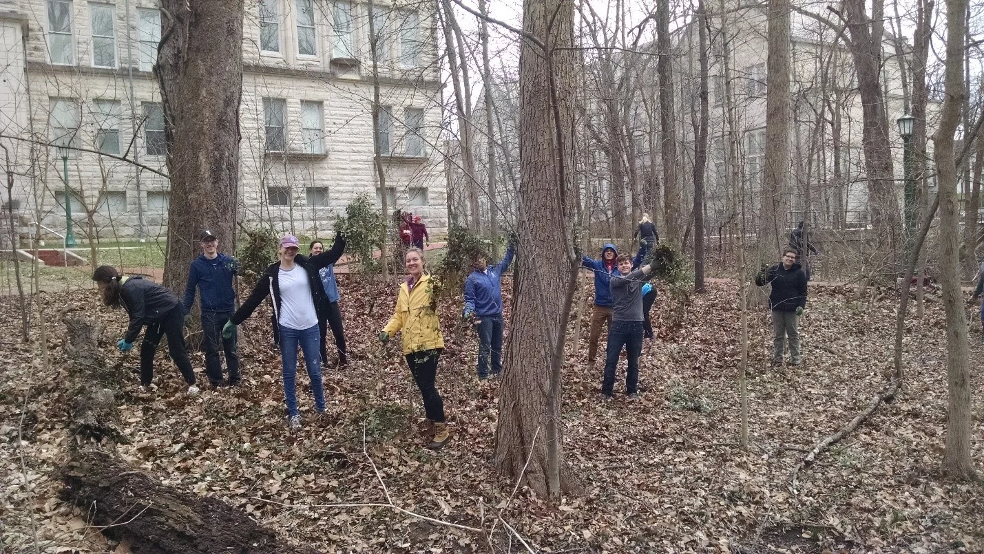Weed Wrangle® Event held at Dunn Woods in Bloomington.