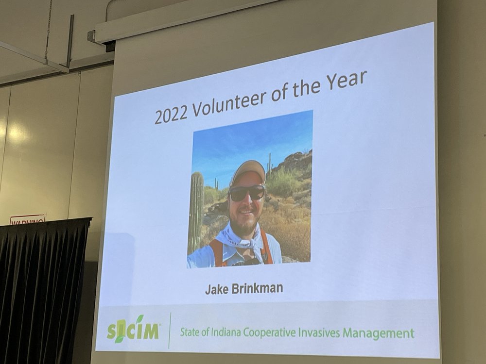  Jake Brinkman, IDEM, received SICIM’s Volunteer of the Year Award 