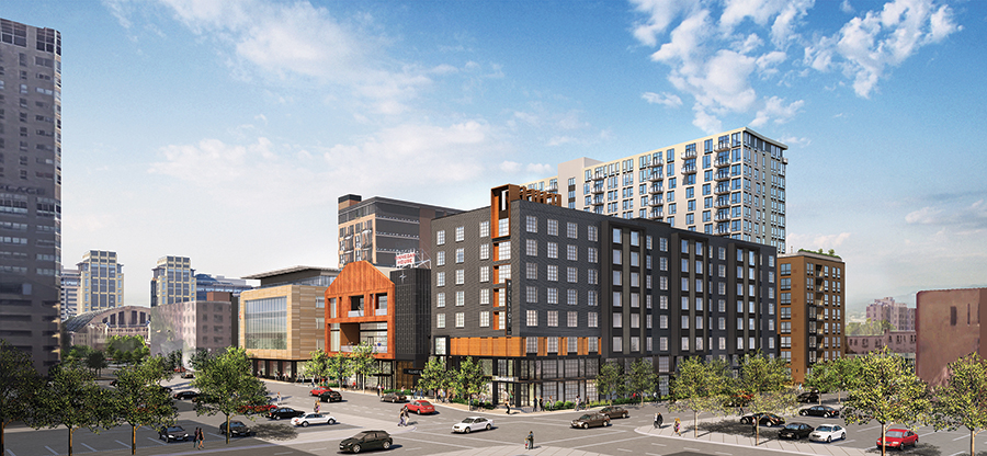 Elliot Park Hotel Rendering – Minneapolis, MN