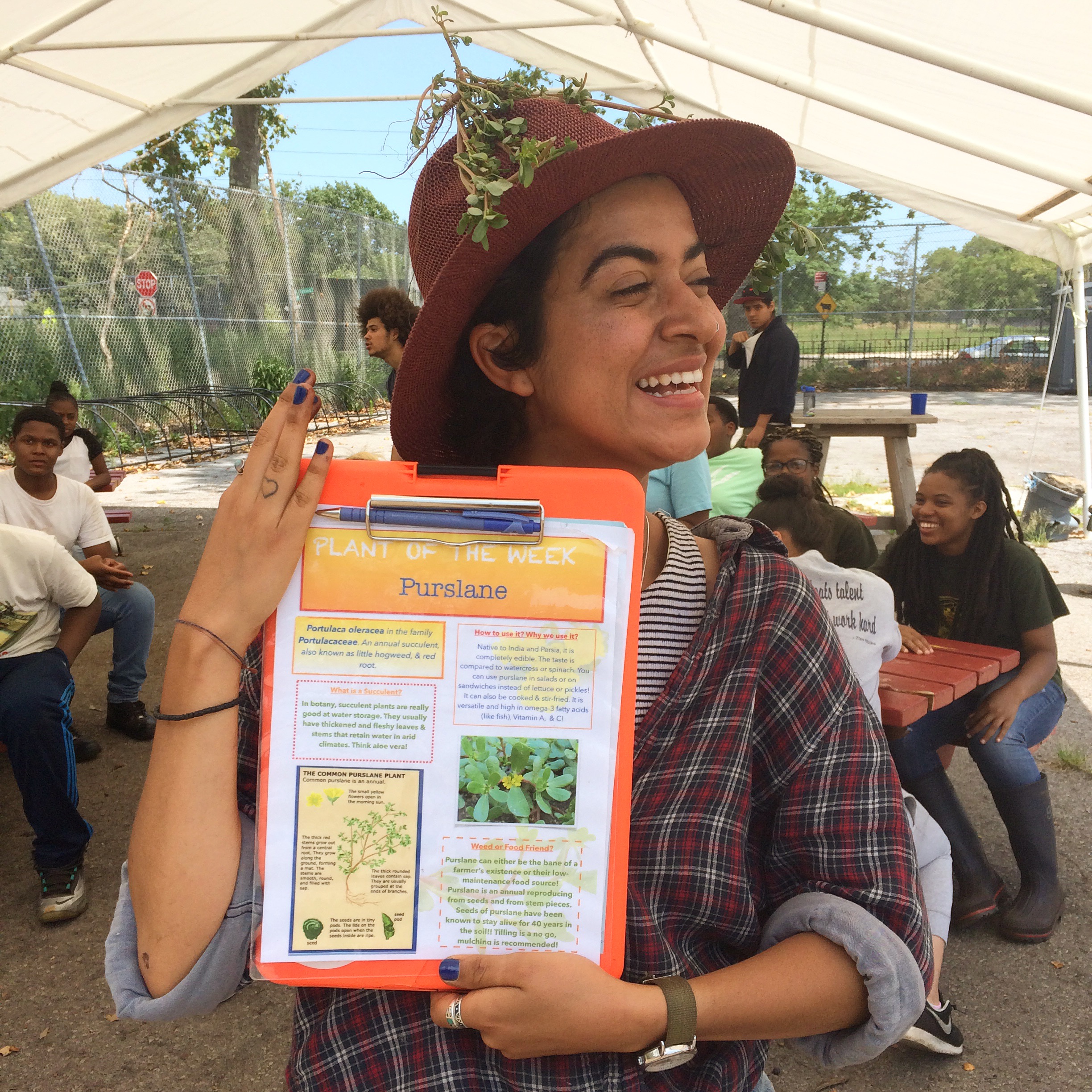 Souhair and the Plant of the Week