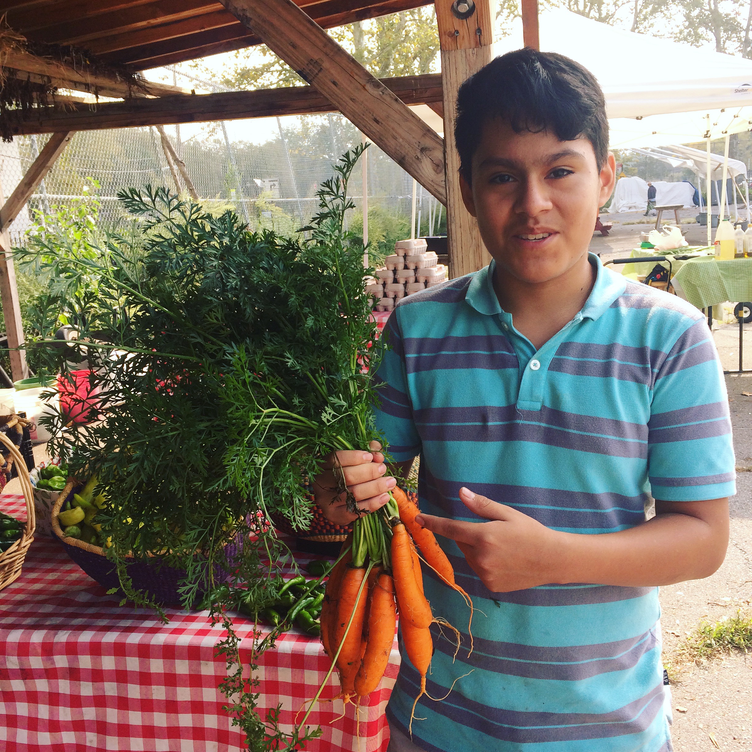 Jose V and the secret carrot stash