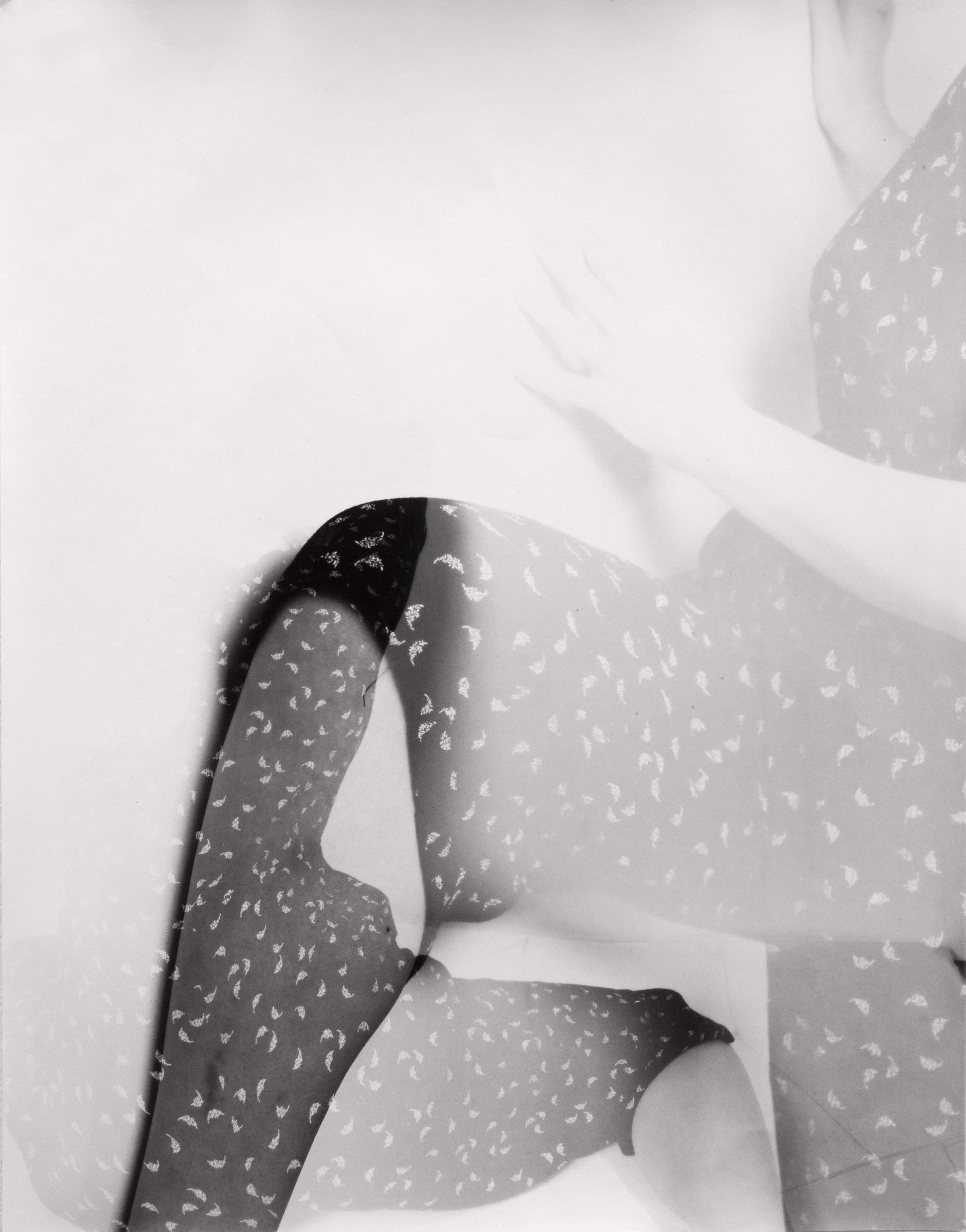 gesture and movement, 2020, gelatin silver print, 14 x 11 in