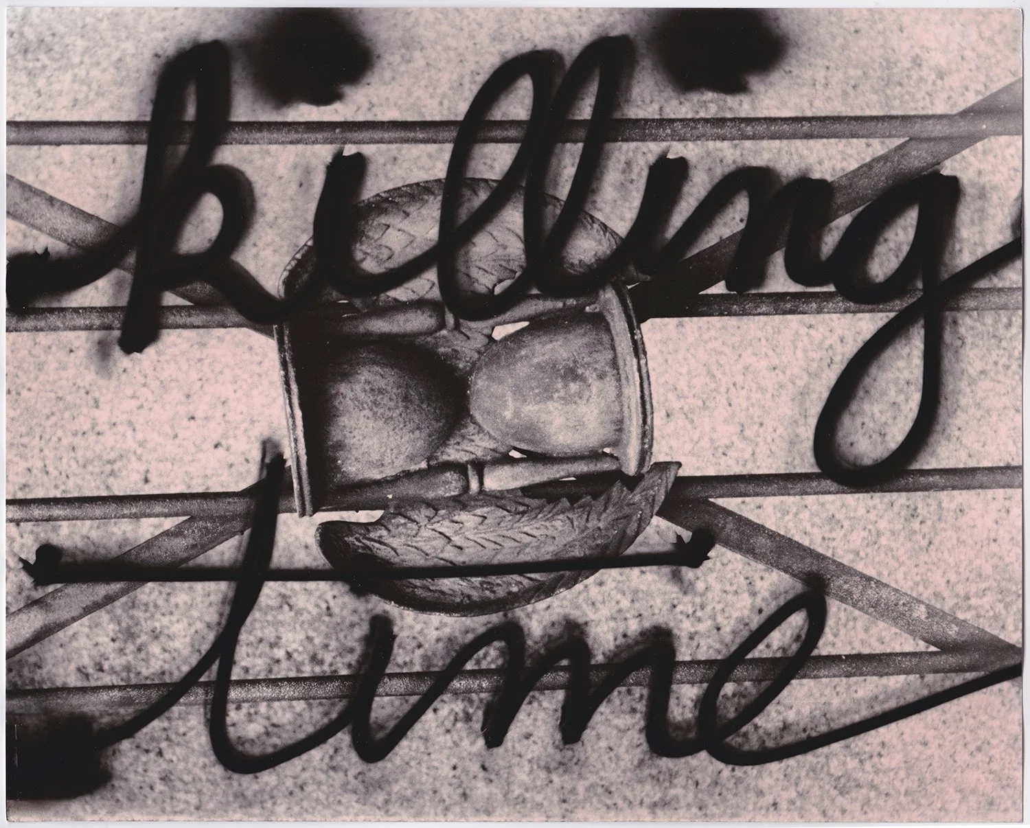 killing time, 2024, silver gelatin print