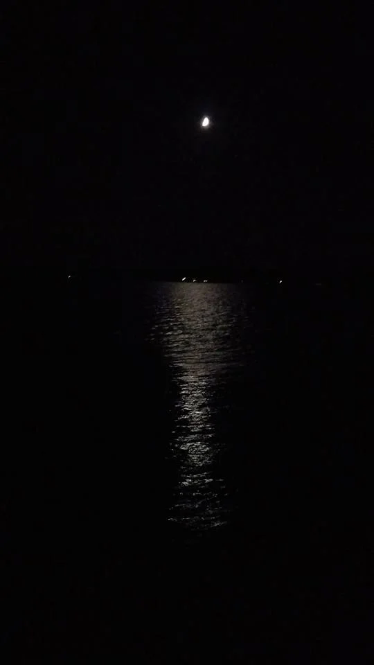 Moon over Torch Lake- Saturday (D.Tunney)