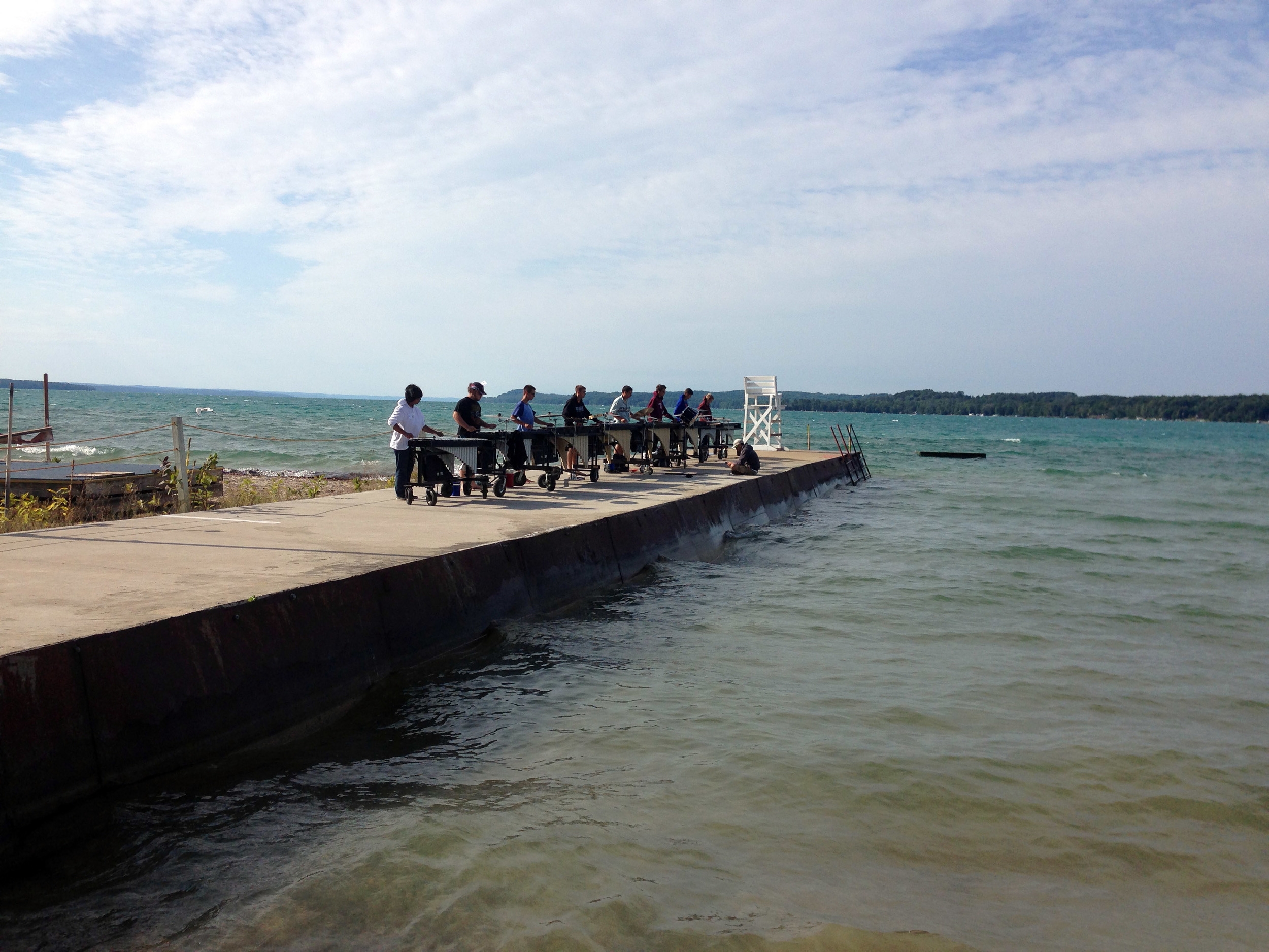 Front Ensemble at Torch Lake (RArnott)