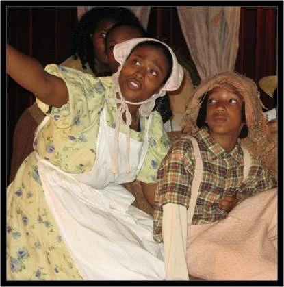 sEBRENA MASON AND TERREL hARVEY - Original cast of henry box brown (youth production) NYC