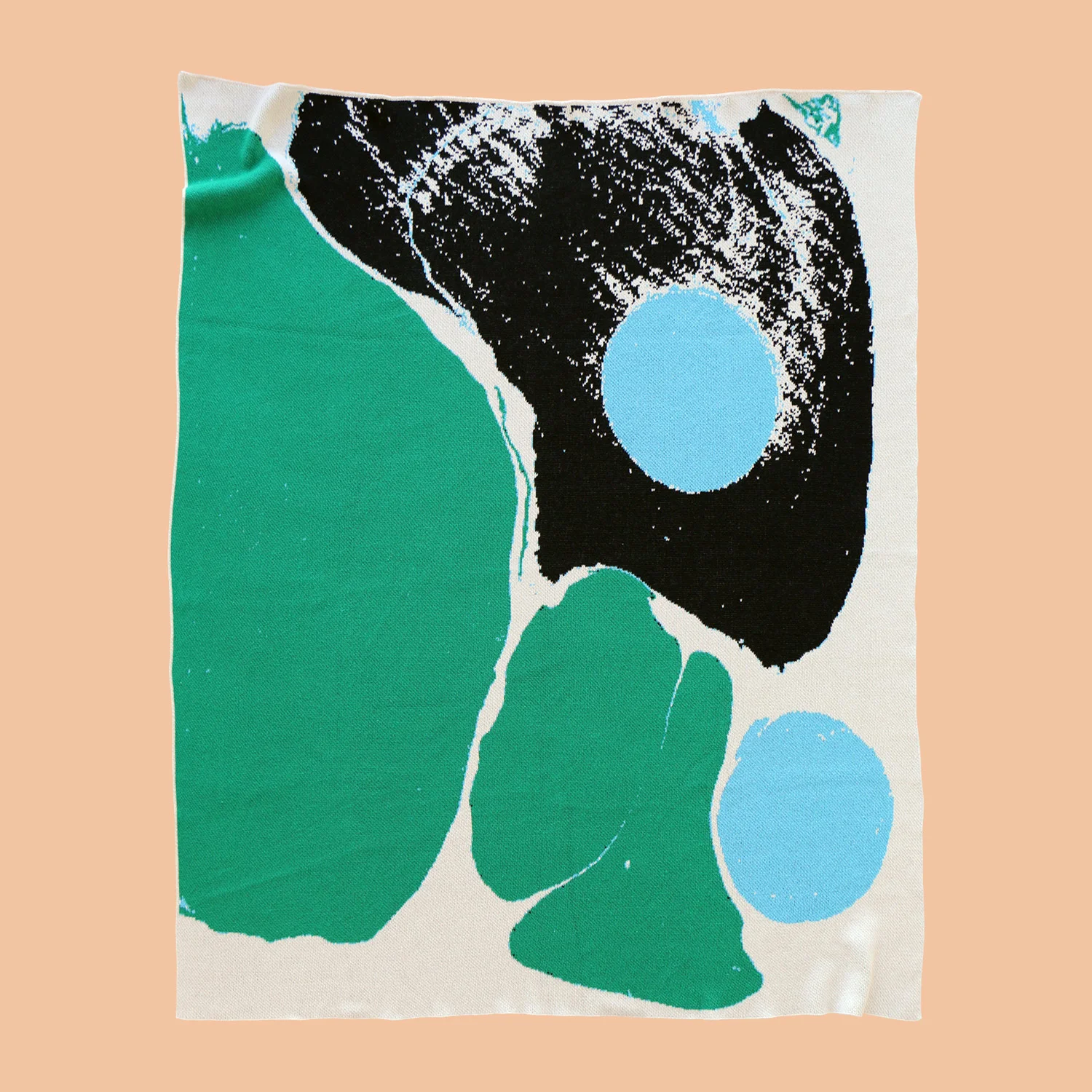 GREEN SHAPE BLANKET