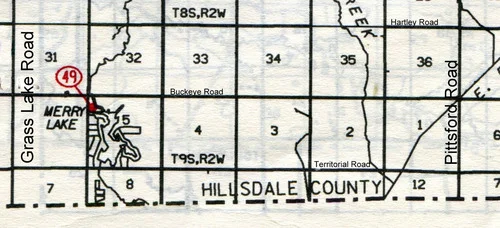 Amboy East Twp. T-8-9-S R-2-W
49... Amboy (East Amboy or Agnew)