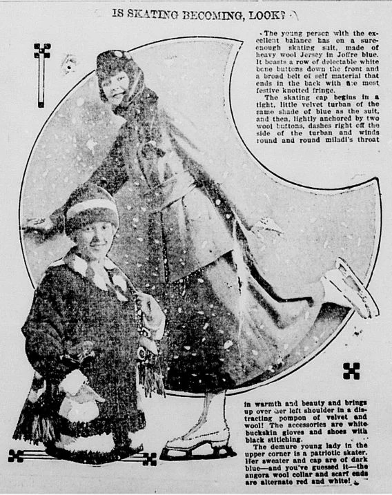 Ice Skating Looks HDN Dec 26 1917