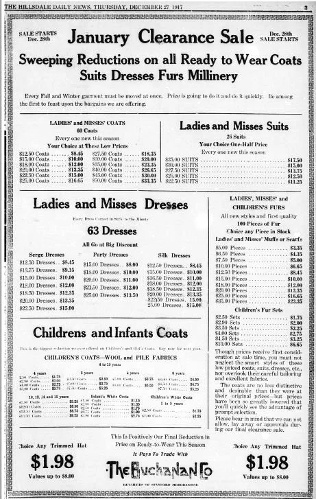 January Deals HDN Dec 27 1917