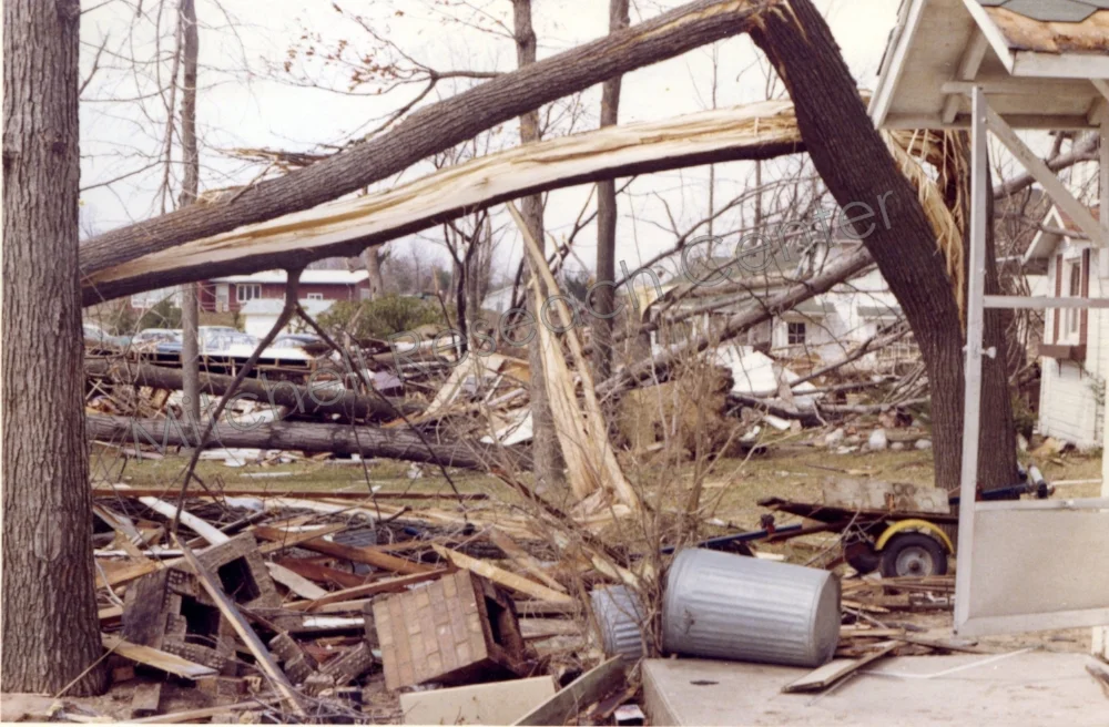 Front Yard of Tony Spiteri at Ash-Te-Wette Dr. Baw Beese Lake