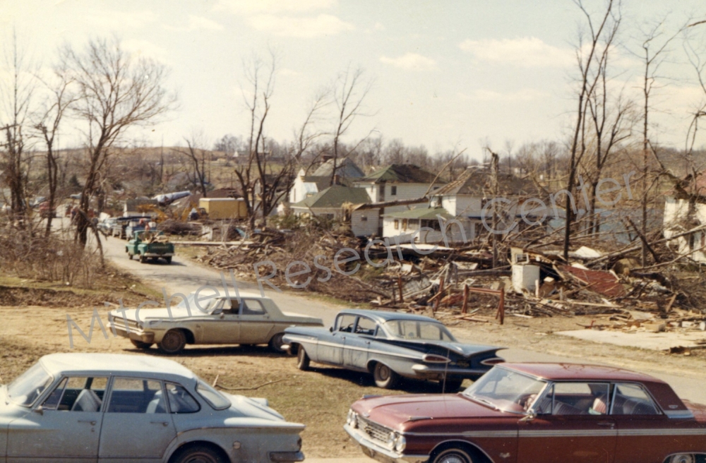  Cleaning up After 1965 Tornado's on Ash-Te-Wette 