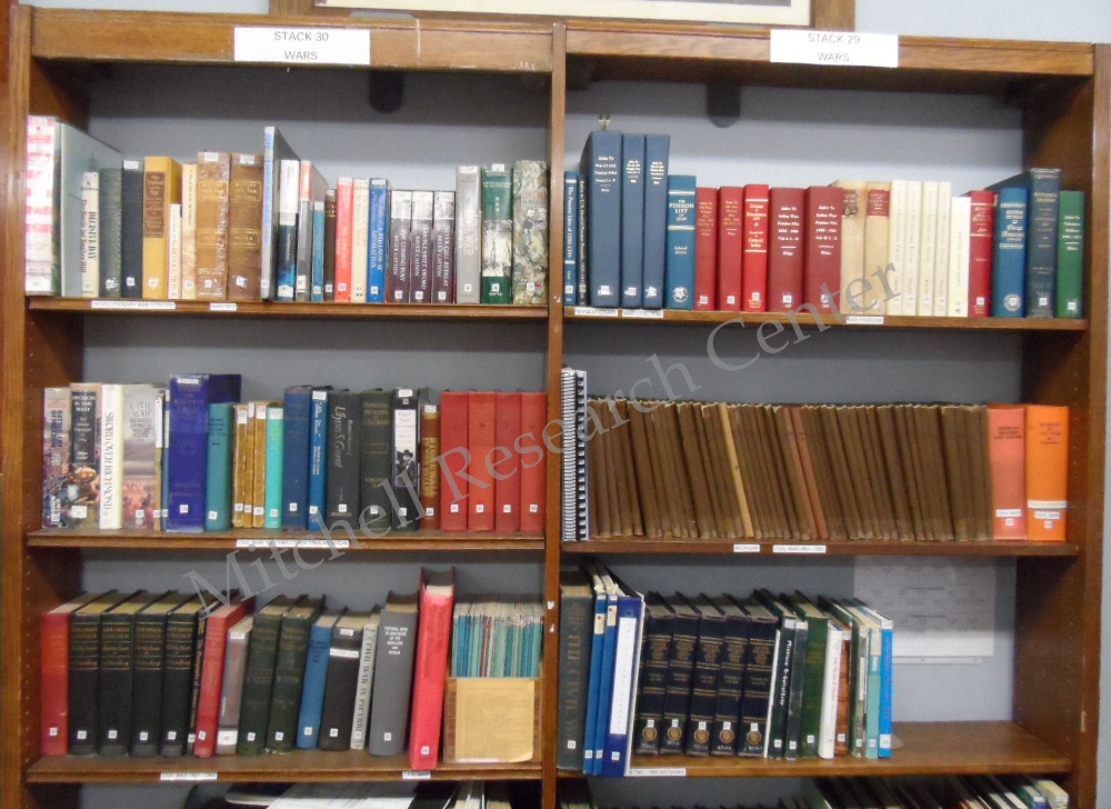  Military Books at Mitchell Research Center 