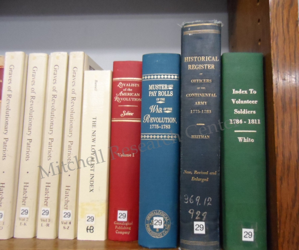  War Books At Mitchell Research Center 