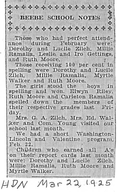 Beebe School Notes 1925.jpg