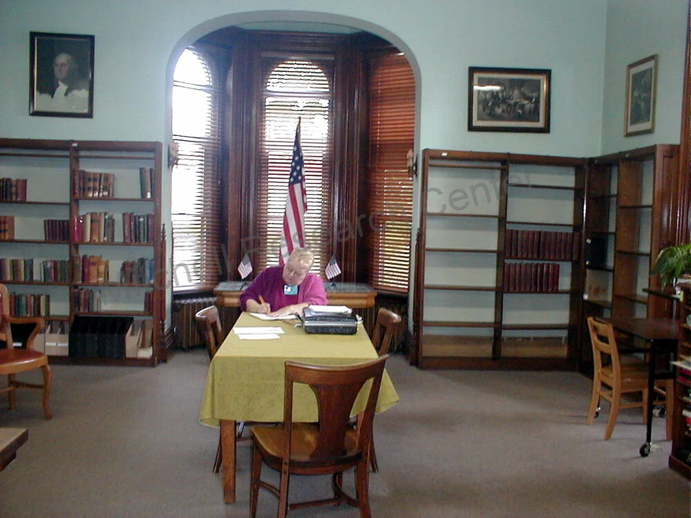  Volunteer Betty Beubean Working At Table 