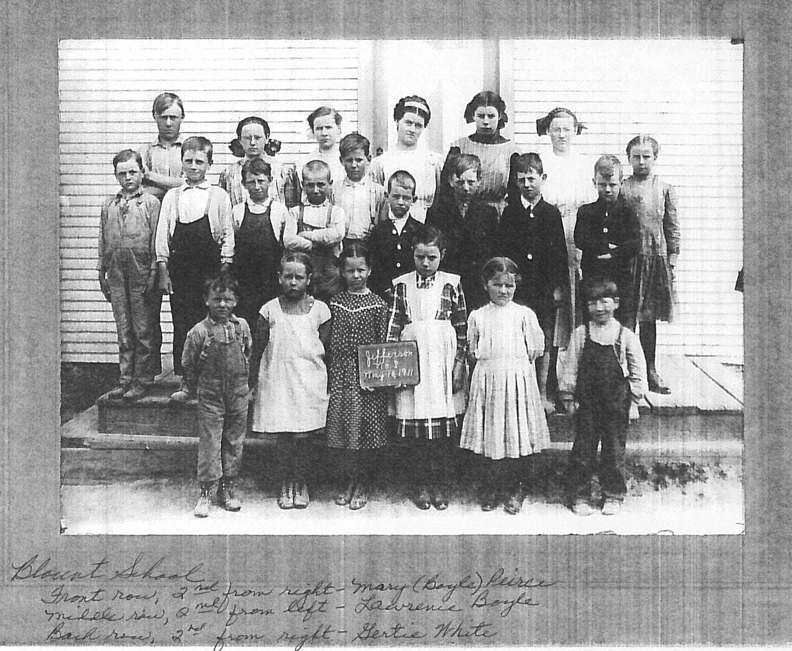  Blount School 1911  