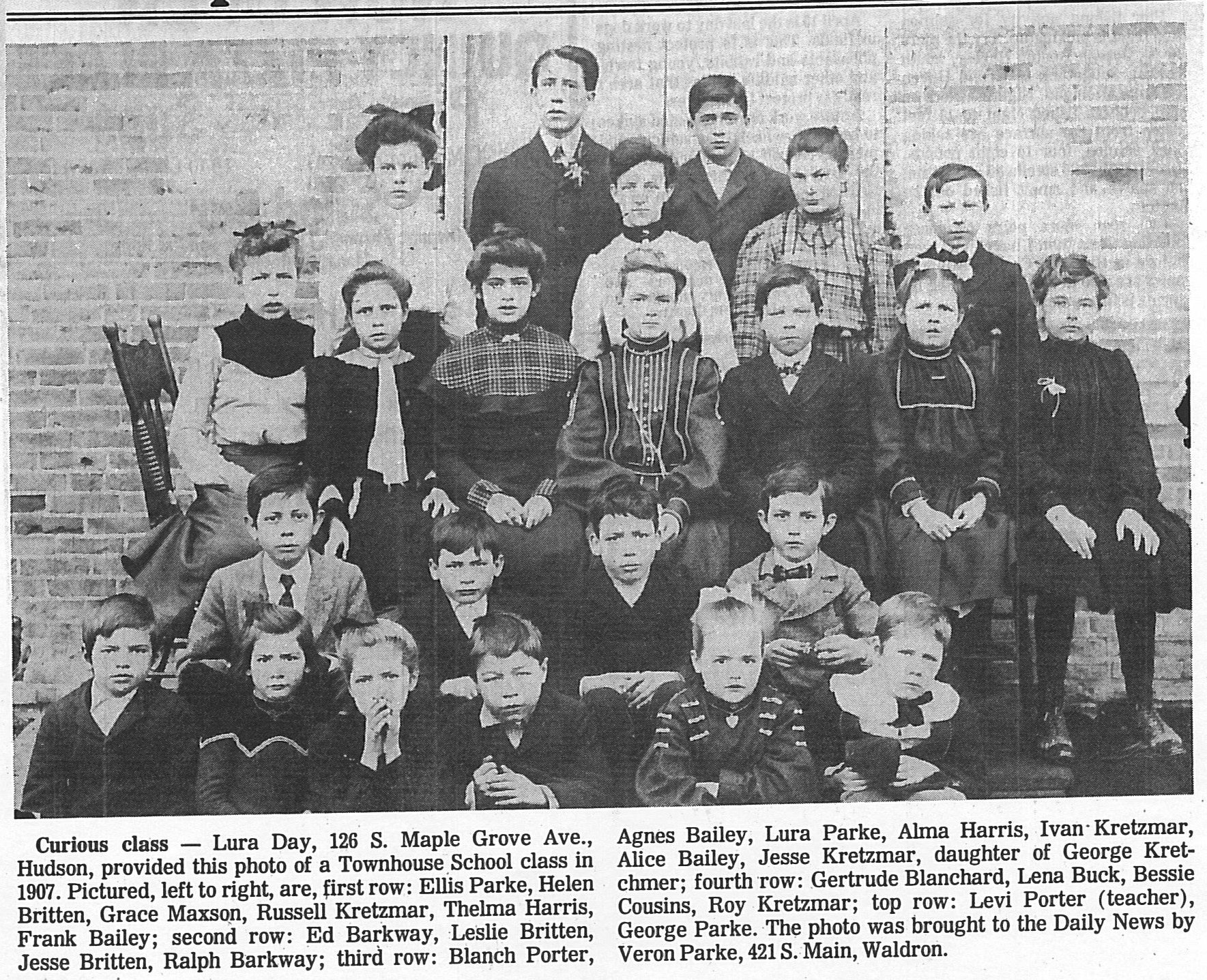 Townhouse School 1907