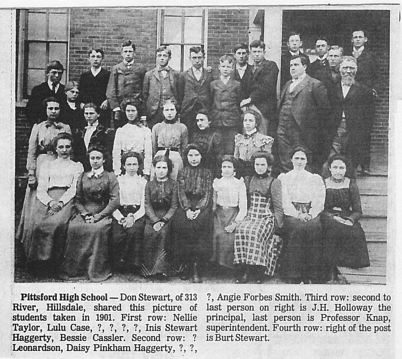 Pittsford High School 1901