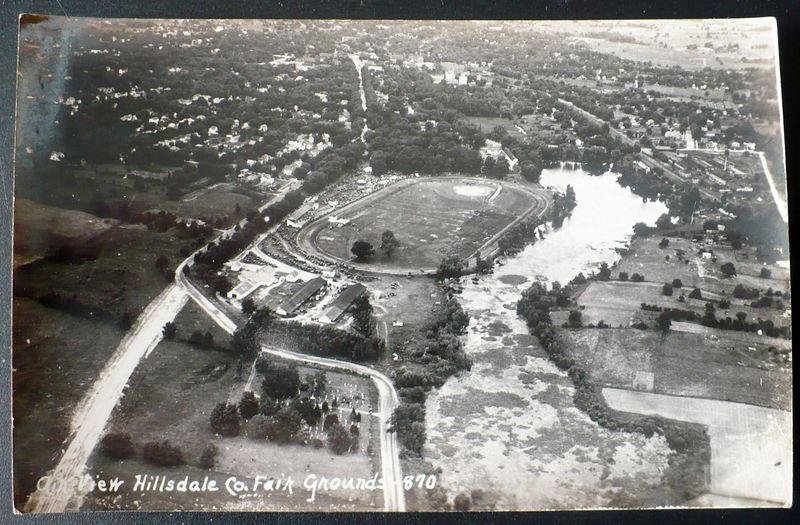 Arial View of Hillsdale County Fairgrounds