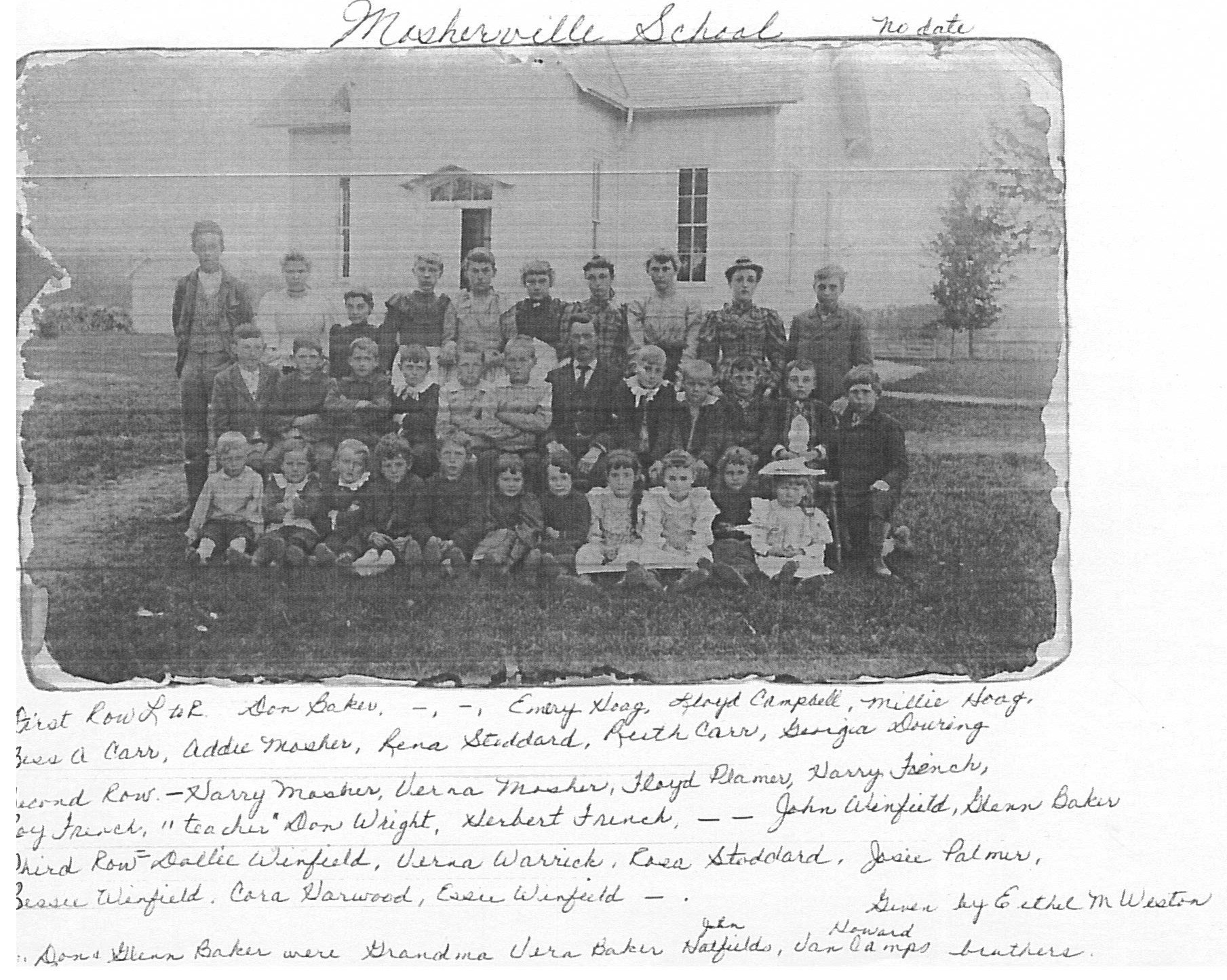 Undated Mosherville School