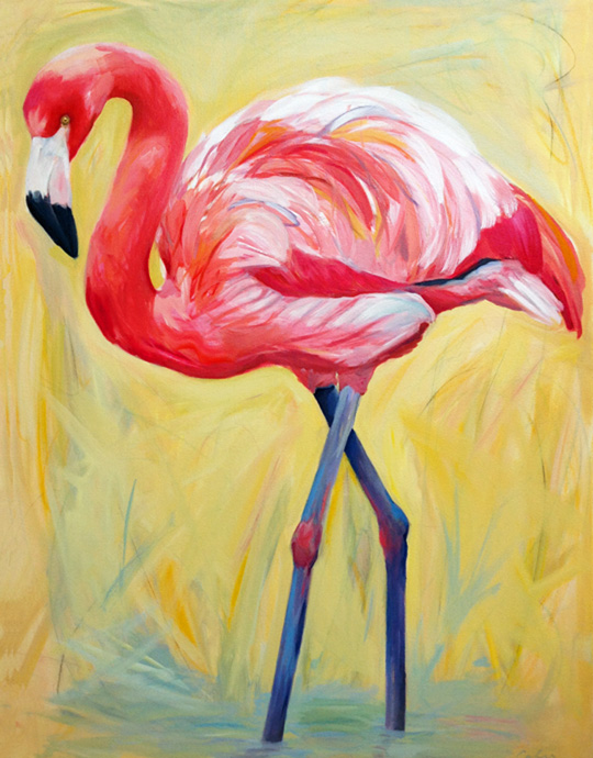 Rosie-3 - oil - 48"x36"
