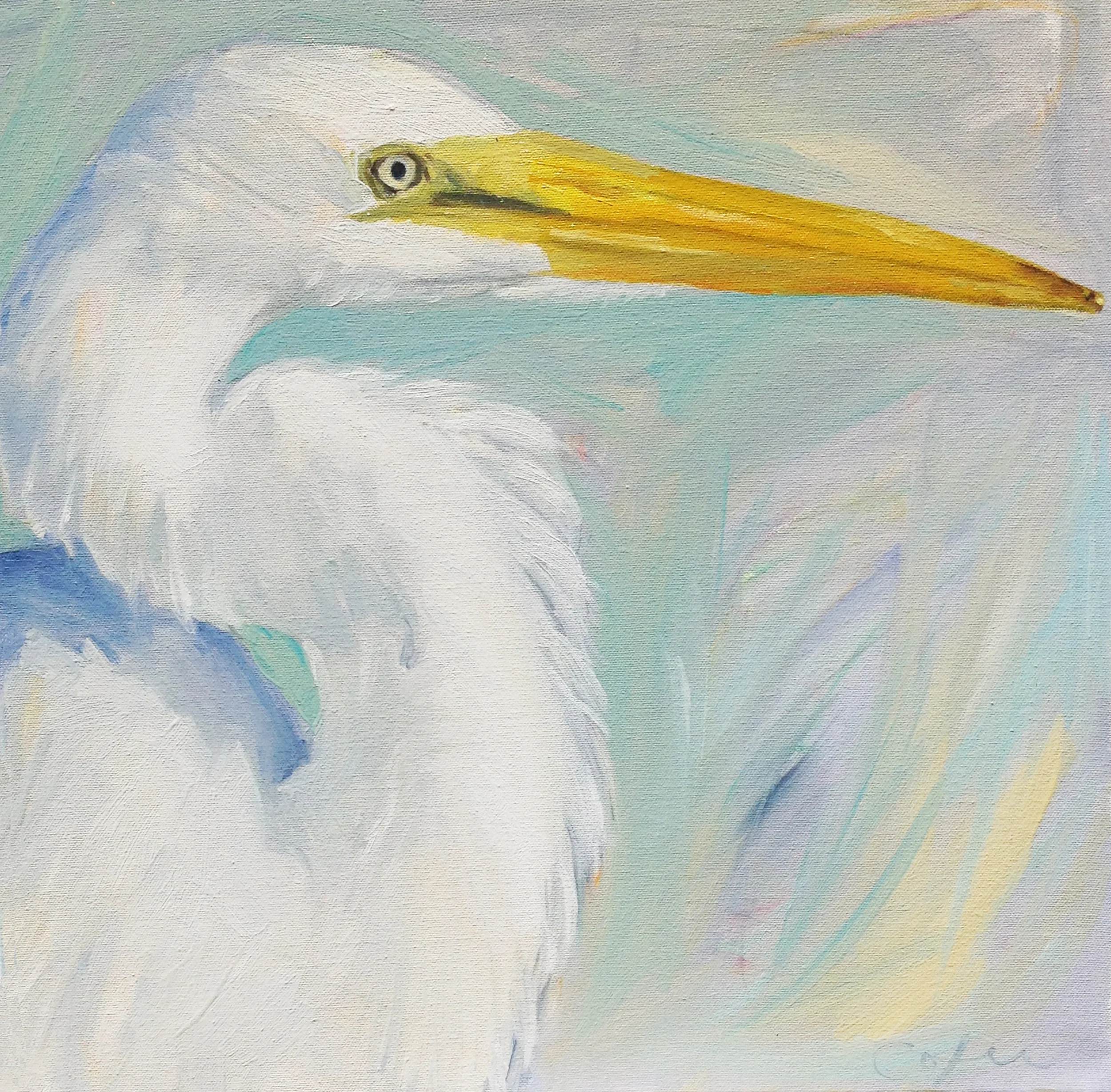 Summer - oil - 18"x18"
