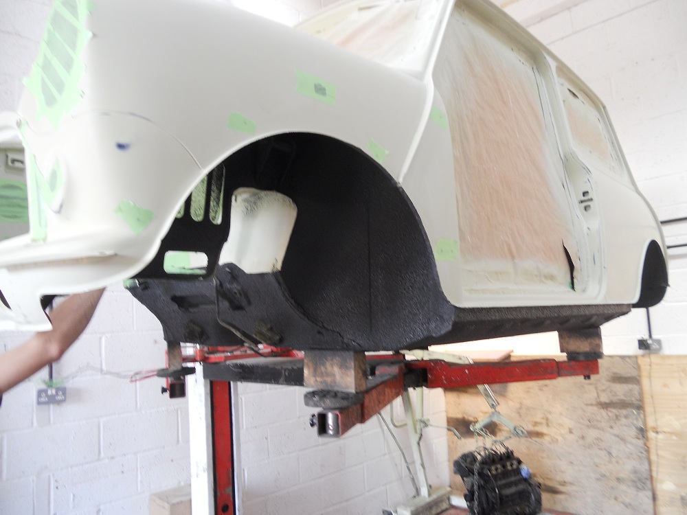 Mini Mayfair Wheel Arch Primed for Respray