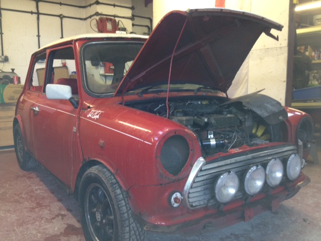 Mini Cooper Monte Carlo Engine