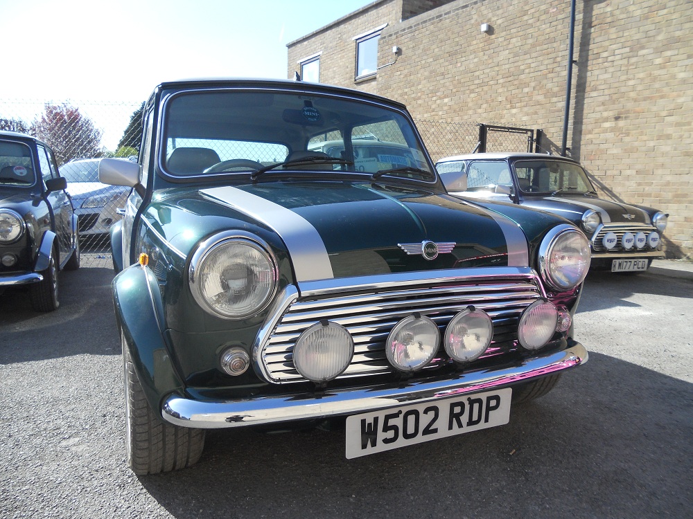 Front of Mini Cooper MPI Restored by The Real Mini Company