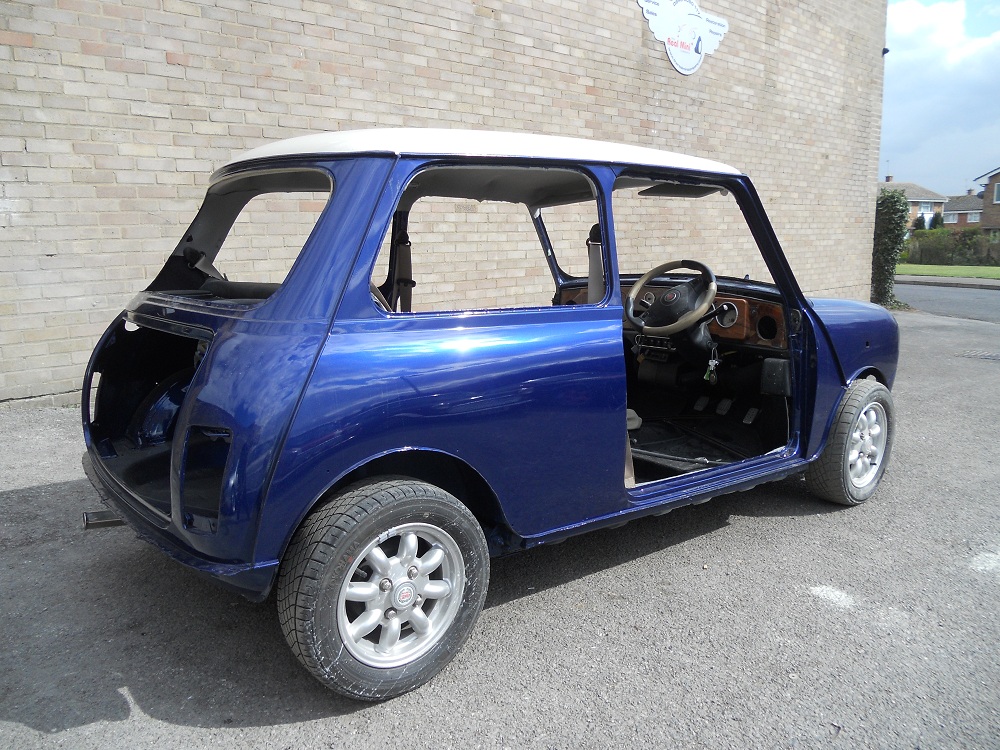 Right view of Mini Cooper after Restoration