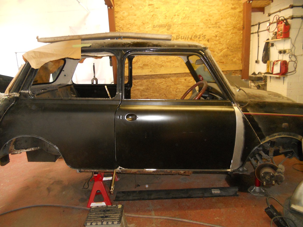 Mini 30 Chassis Being Restored