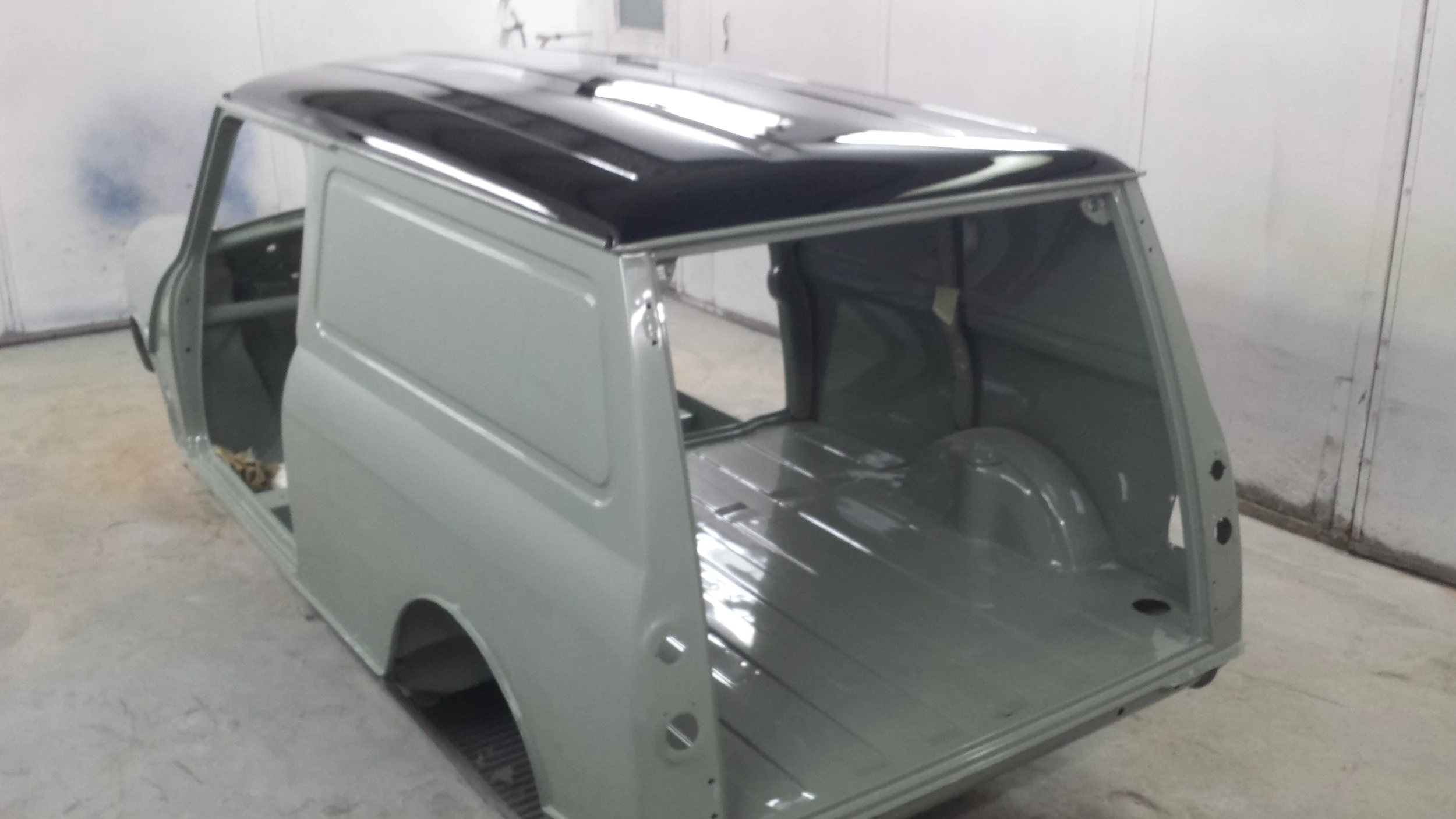 Classic Mini Van Restoration — The Real Mini Company
