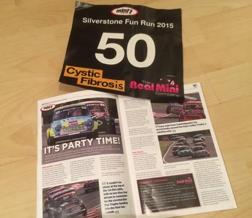 Mini Se7en Run Raises £1,000 & Still Rising